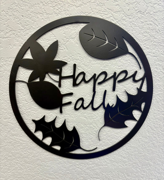 Happy Fall Wall Decor