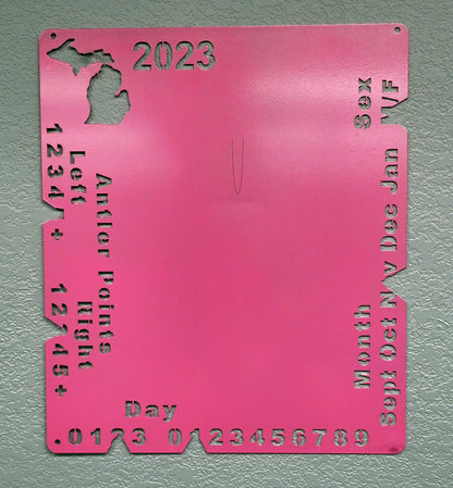 Custom European/Plaque Tag