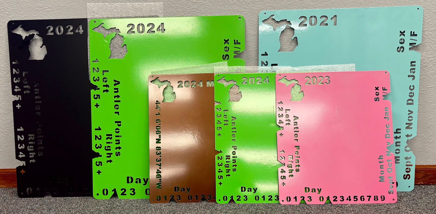 Custom European/Plaque Tag