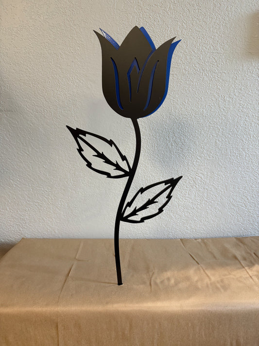 Tulip Flower Garden Stake