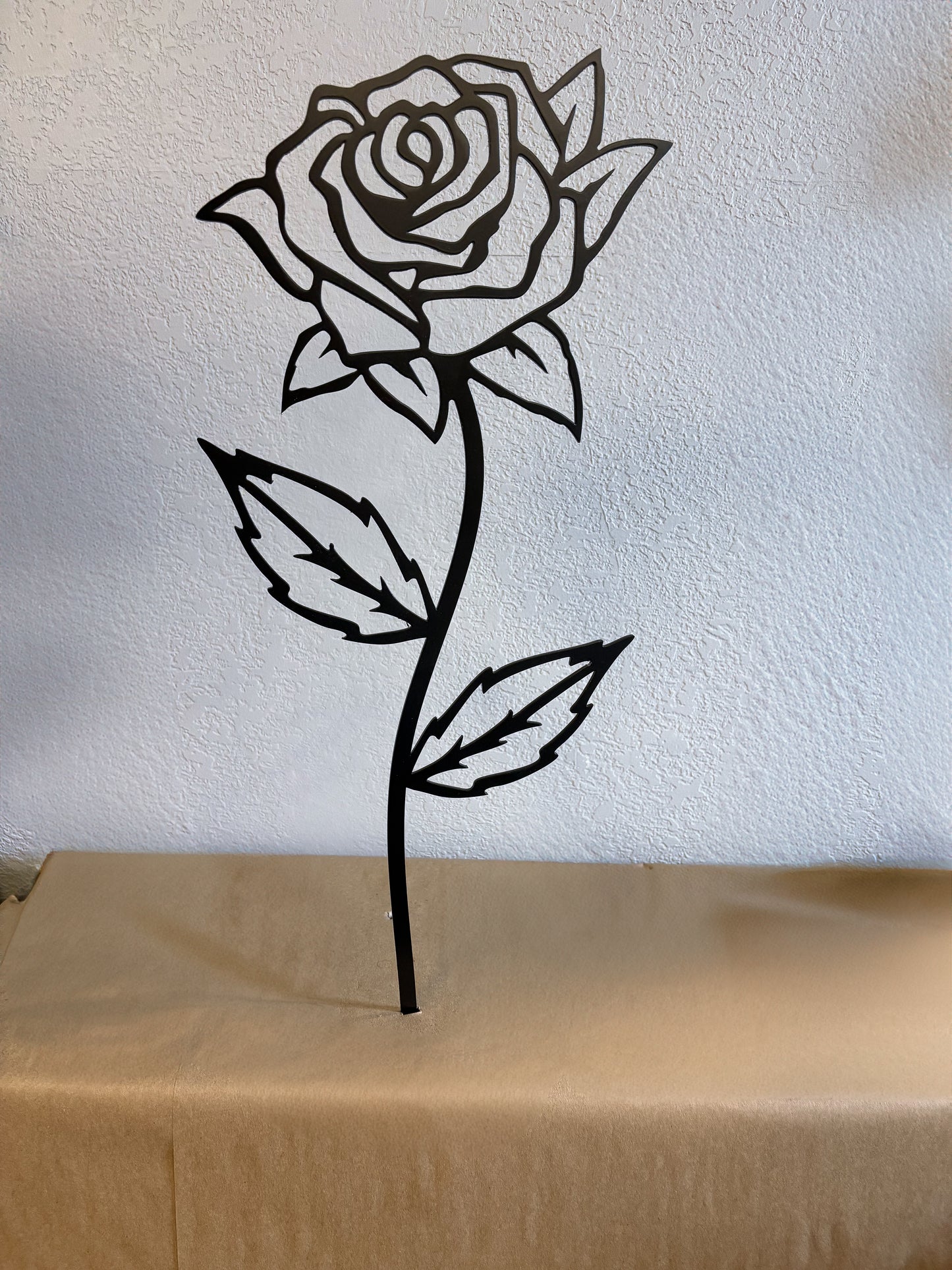 Rose Flower Garden Stake
