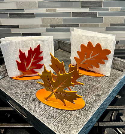 Autumn Leaf Napkin Holders