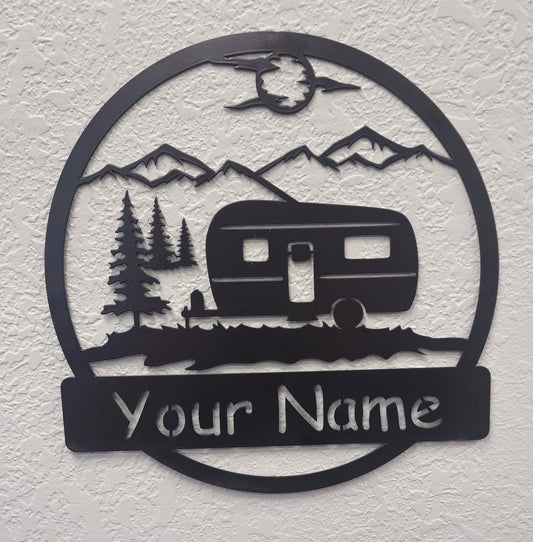 Personalized, Custom Camper Sign