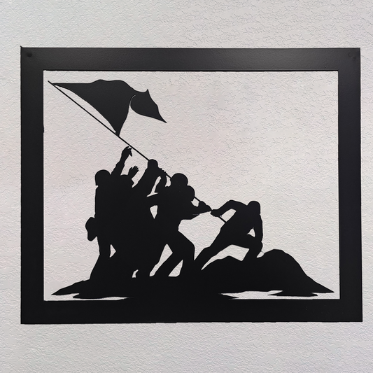 Freedom Isn’t Free – Patriotic Metal Art